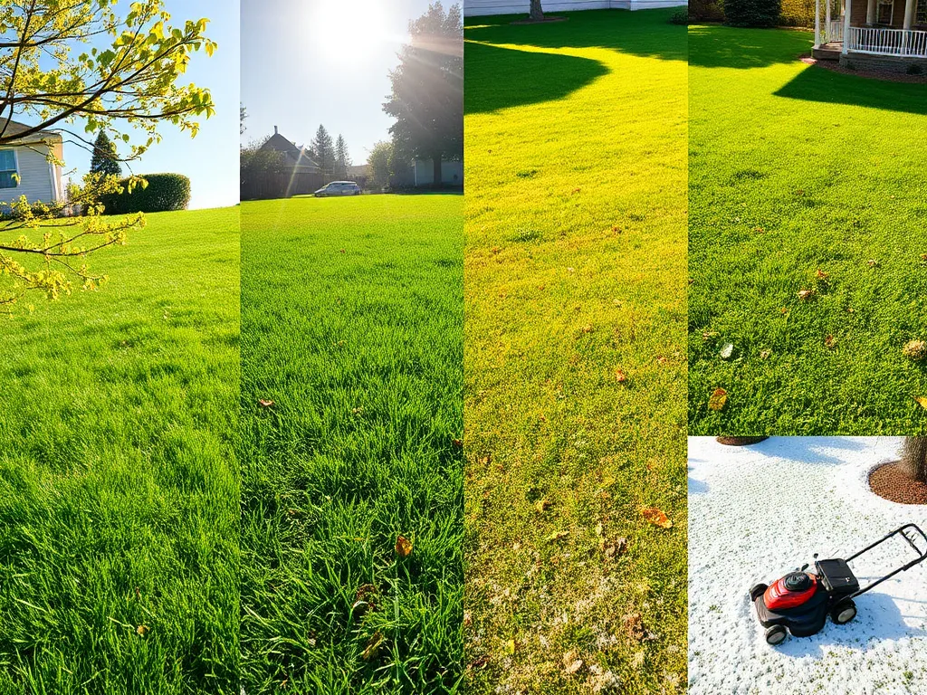 Seasonal Mowing Tips for Healthy Lawns Each Season